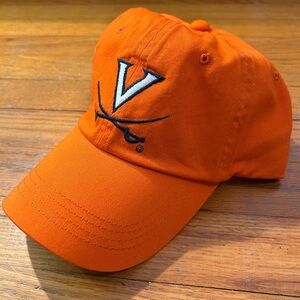 UVA Hat Orange Adjustable University of Virginia